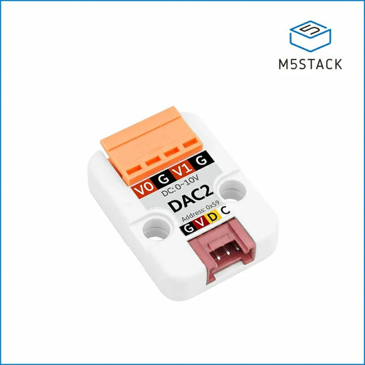 DAC 2 I2C Unit (GP8413) - m5stack-store