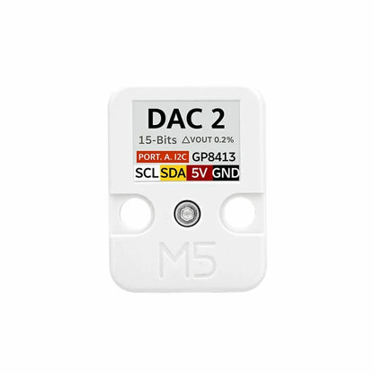DAC 2 I2C Unit (GP8413) - m5stack-store