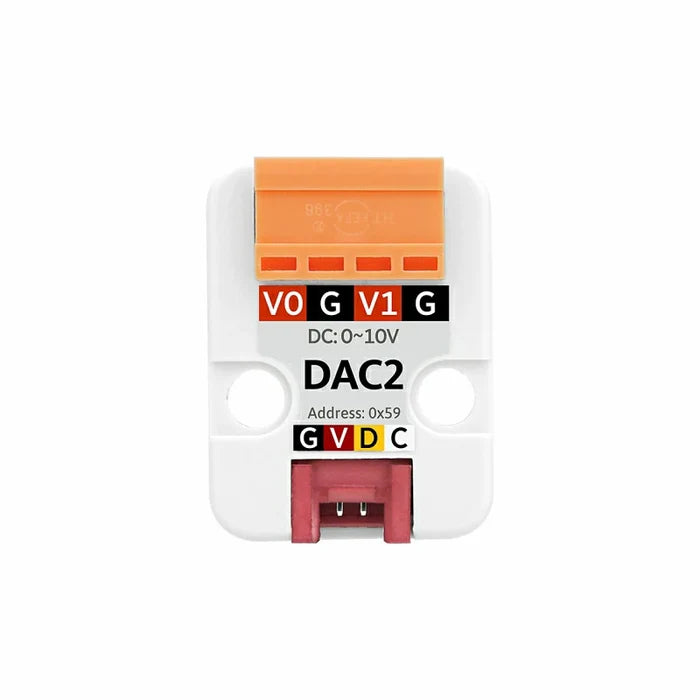DAC 2 I2C Unit (GP8413) - m5stack-store