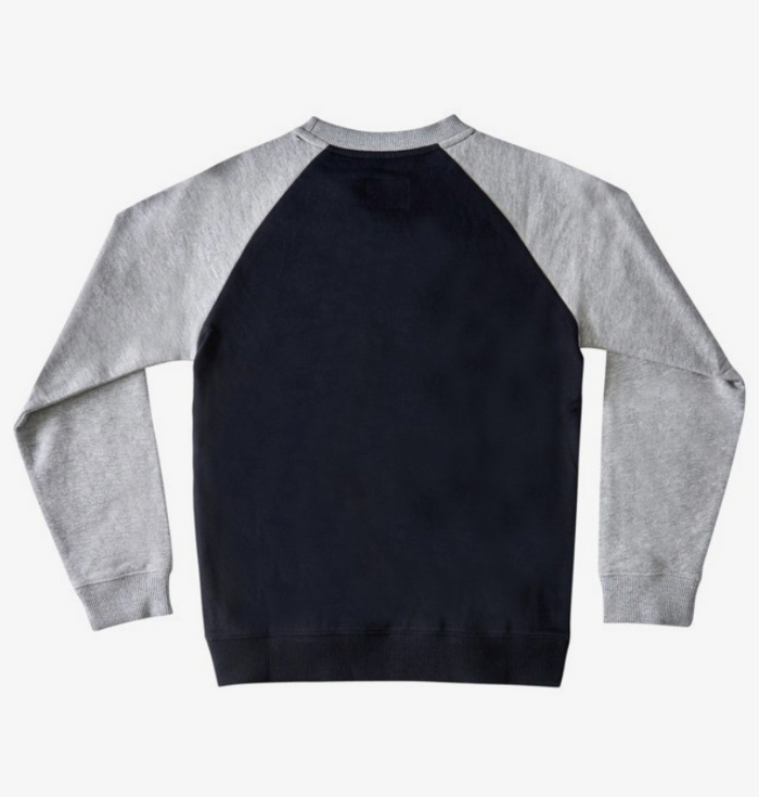 Dc Boys Star Pilot Sweatshirt - Black/Grey Heather