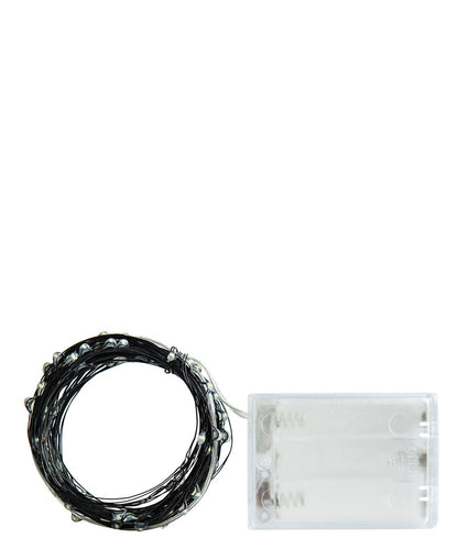 Decorative 10m Wire Lights - Black