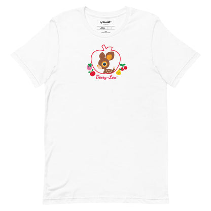 Deery-Lou Sweet Apple Tee Apparel Printful White XS