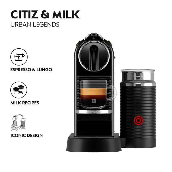 De’Longhi Citiz Espresso Machine & Milk Frother – view 2
