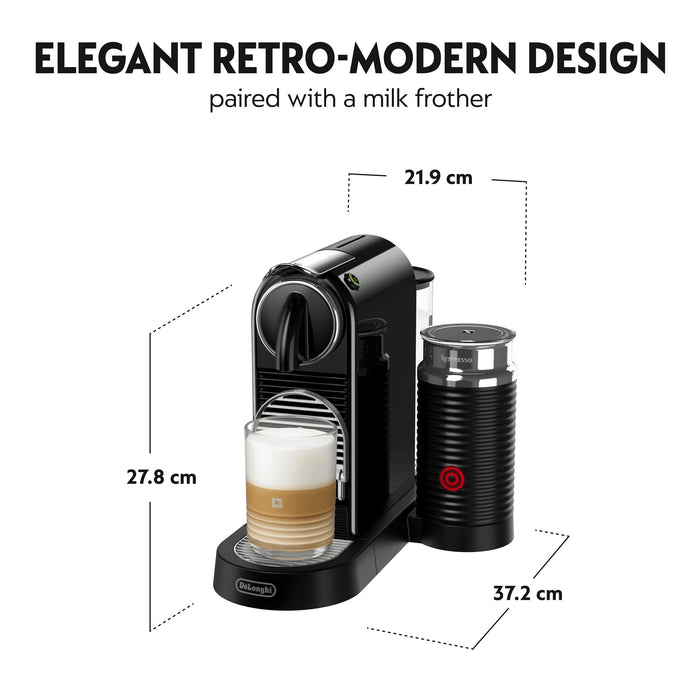 De’Longhi Citiz Espresso Machine & Milk Frother – view 4