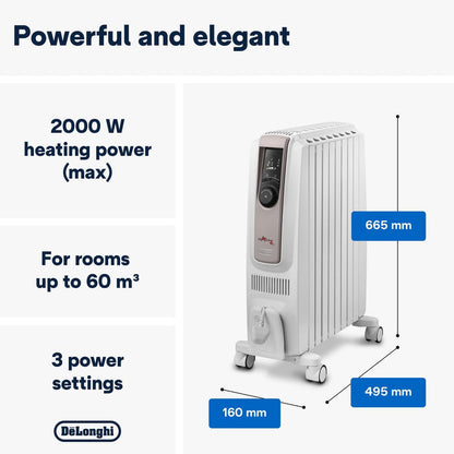 De’Longhi Dragon 4 Pro Oil-Filled Radiator – view 2