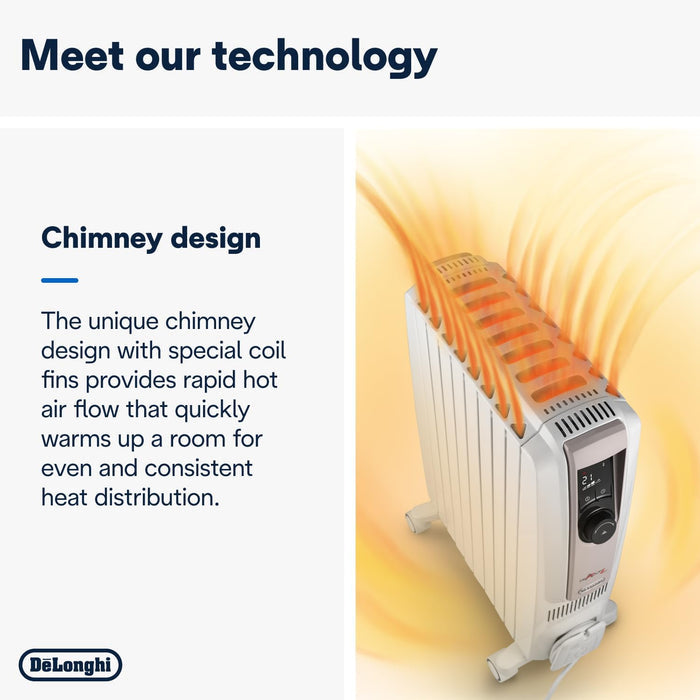 De’Longhi Dragon 4 Pro Oil-Filled Radiator – view 3