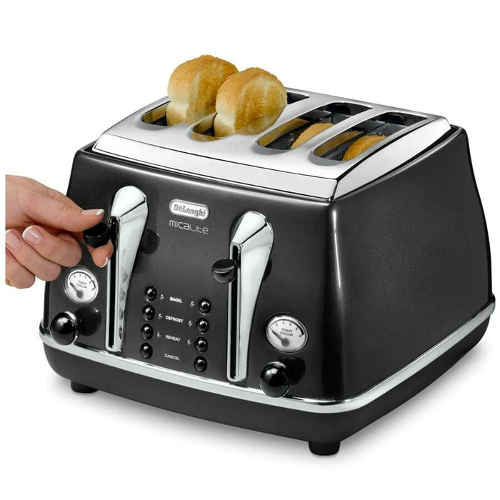 De’Longhi Icona Micalite 4-Slice Toaster – view 2