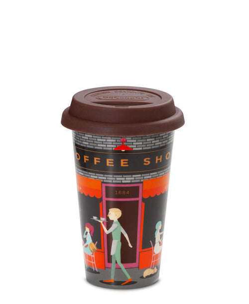 DeLonghi Thermal Coffee Mug - Brown