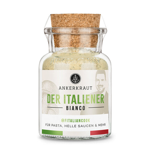 Der Italiener Bianco Korkenglas