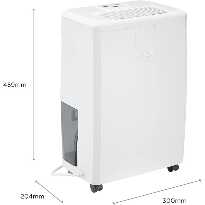 Dimplex 10L EverDri dehumidifier with electronic humidistat and timer White – view 2