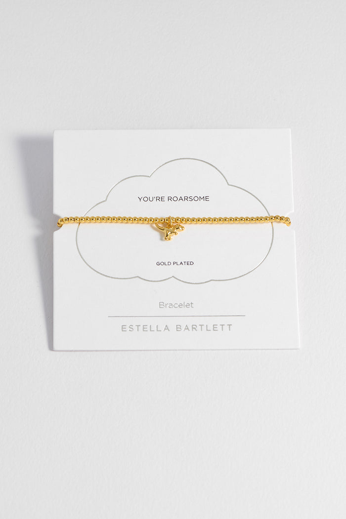 Dinosaur Sienna Beaded Bracelet