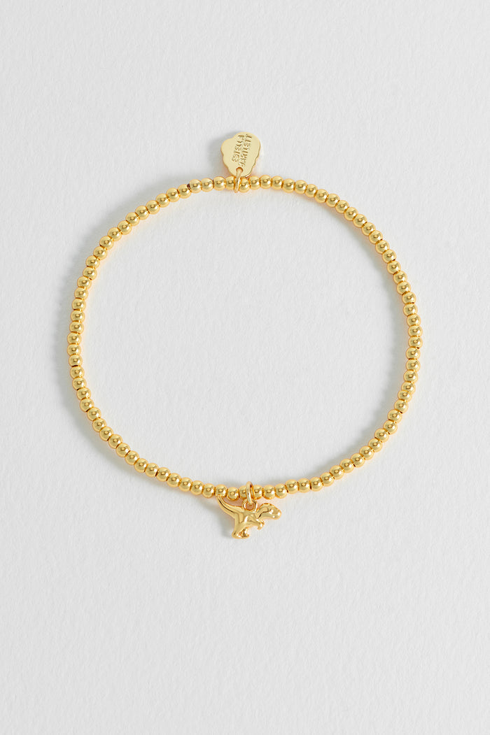 Dinosaur Sienna Beaded Bracelet