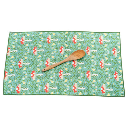dishtowel - undergrowth full view