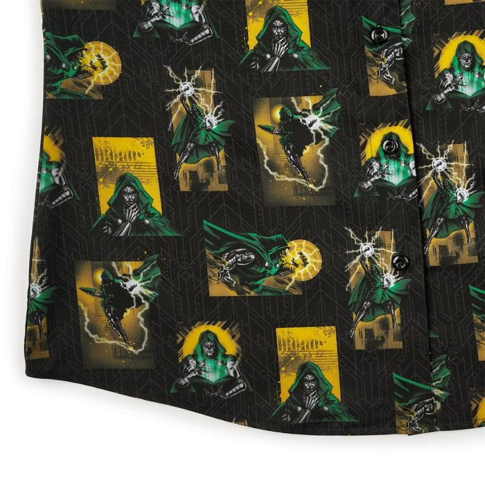 RSVLTS Marvel Women's Short Sleeve Shirt Dr. Doom "Shock Doc" – Women's KUNUFLEX Short Sleeve Shirt Dr. Doom "Shock Doc" – Women's KUNUFLEX Short Sleeve Shirt