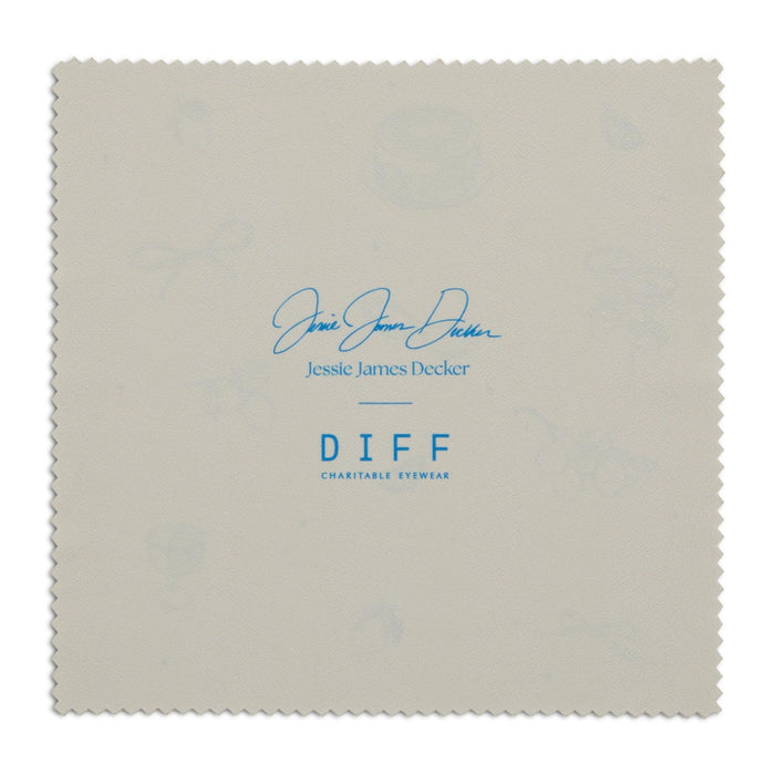 jessie james decker x diff eyewear cleaning cloth