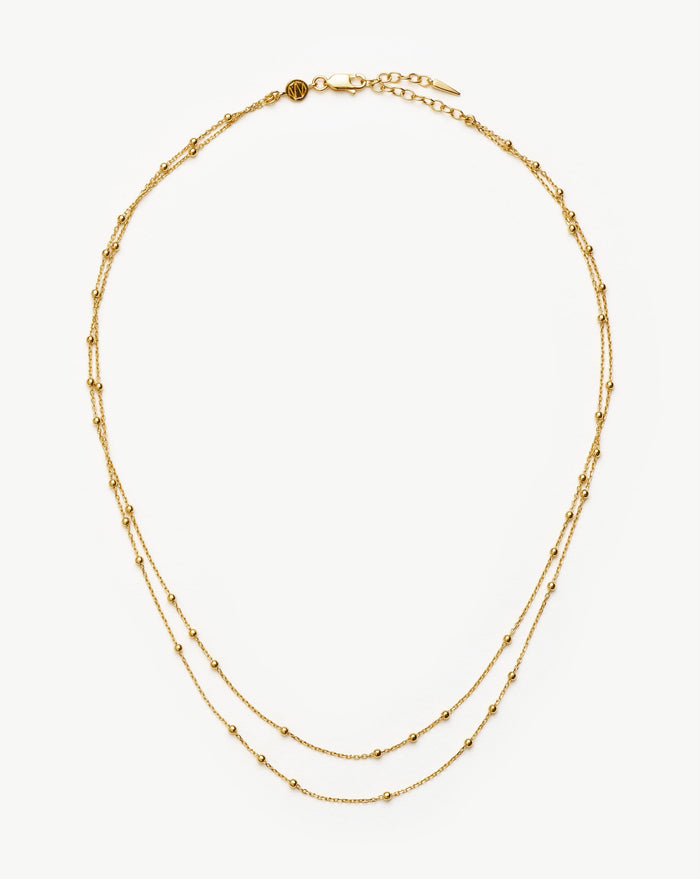 Double Chain Necklace Necklaces Missoma