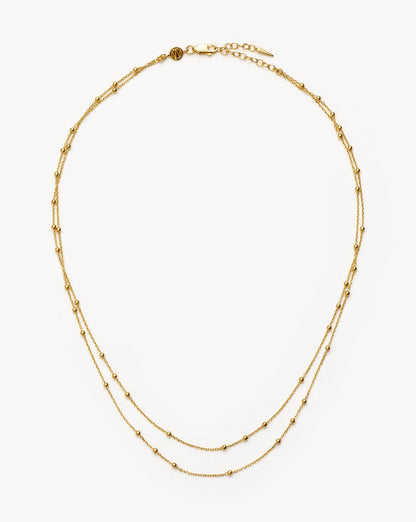 Double Chain Necklace Necklaces Missoma