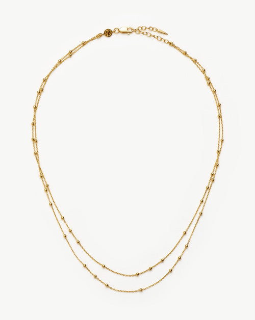 Double Chain Necklace Necklaces Missoma