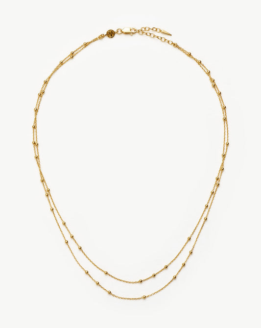 Double Chain Necklace Necklaces Missoma