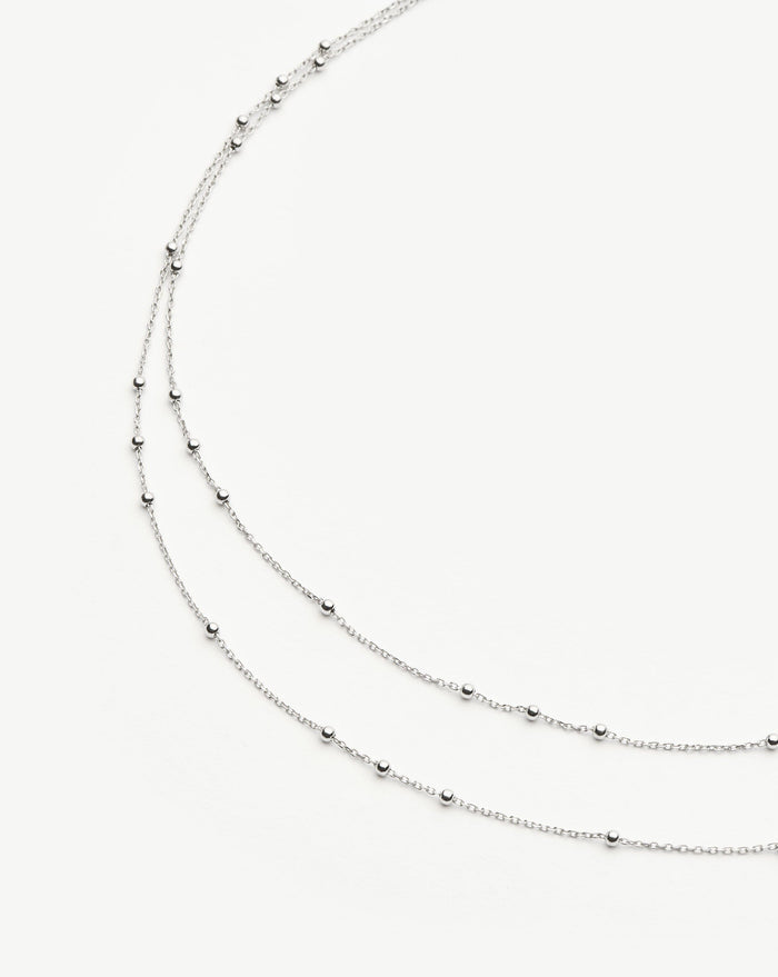 Double Chain Necklace Necklaces Missoma