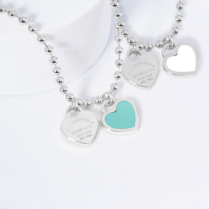 Silver/Turquoise-Silver/White