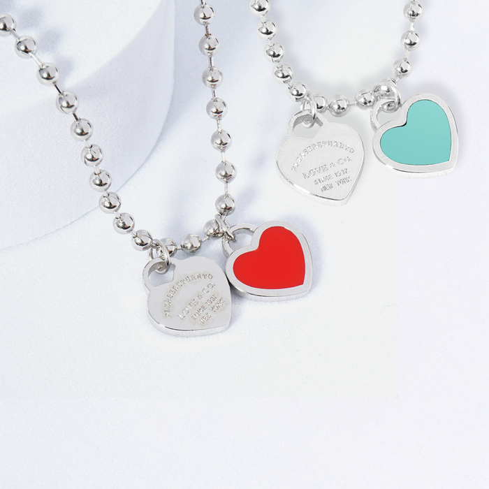 Silver/Turquoise-Silver/Red