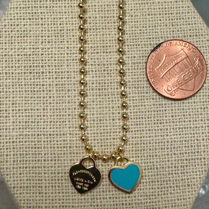 Gold/Turquoise