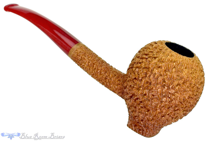Blue Room Briars is proud to present this Dr. Bob Pipe Bent Rusticated Hot Air Balloon Sitter