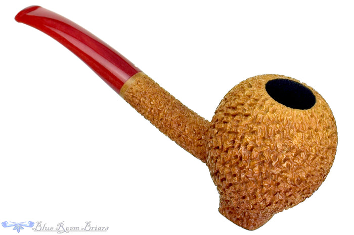 Blue Room Briars is proud to present this Dr. Bob Pipe Bent Rusticated Hot Air Balloon Sitter