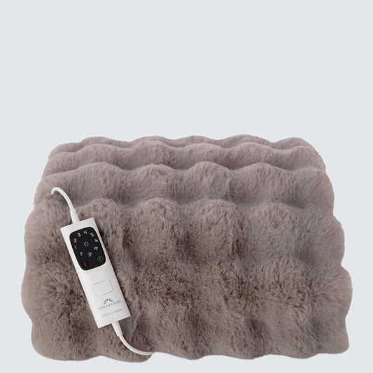 Dreamland Hygge Days Luxury Faux Fur Electric Throw