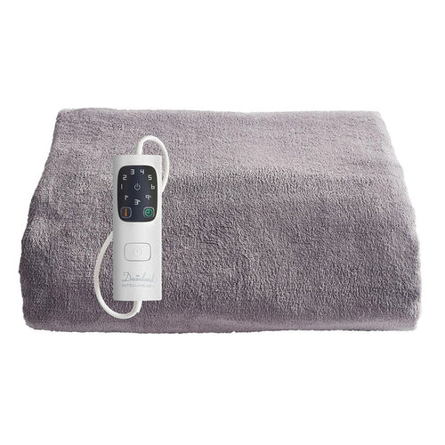 Dreamland Luxury Heated Large Fleece Throw Electric Blanket