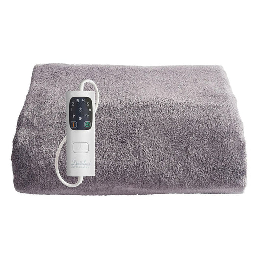 Dreamland Luxury Heated Large Fleece Throw Electric Blanket