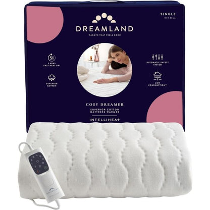 Dreamland Superior Cotton Single Mattress Warmer Electric Blanket