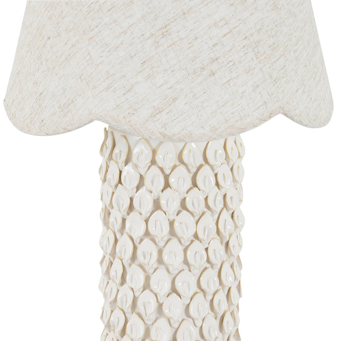 Driftleaf Table Lamp Ivory 71cm
