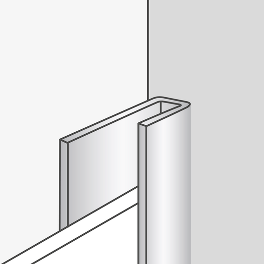Dumawall Aluminium Finishing Trim 2.6M