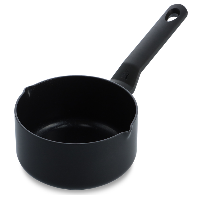 Easy Induction sauspan 16 cm zwart vooraanzicht
