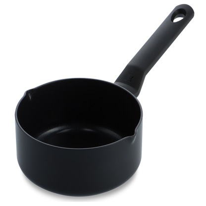 Easy Induction sauspan 16 cm zwart vooraanzicht