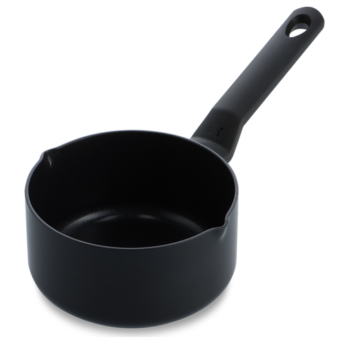 Easy Induction sauspan 16 cm zwart vooraanzicht