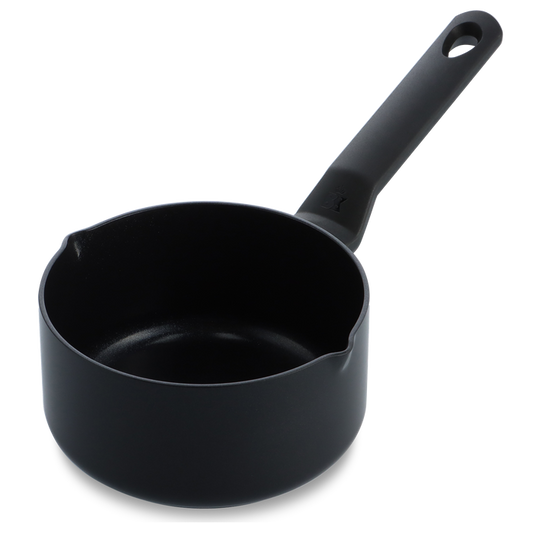 Easy Induction sauspan 16 cm zwart vooraanzicht
