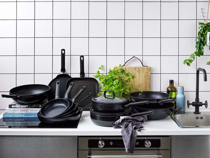 Easy Induction sauspan 16 cm zwart volledige collectie