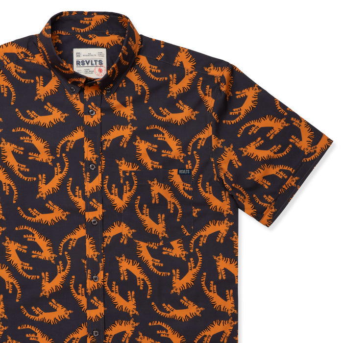 RSVLTS XS RSVLTS Easy Tiger – KUNUFLEX Short Sleeve Shirt Easy Tiger – KUNUFLEX Short Sleeve Shirt
