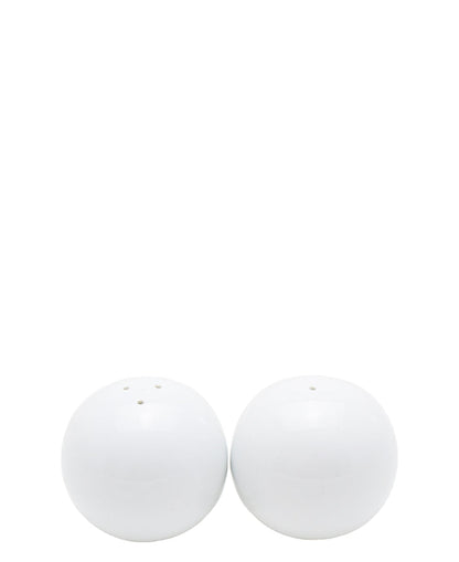 Eetrite Round Salt & Pepper Set - White