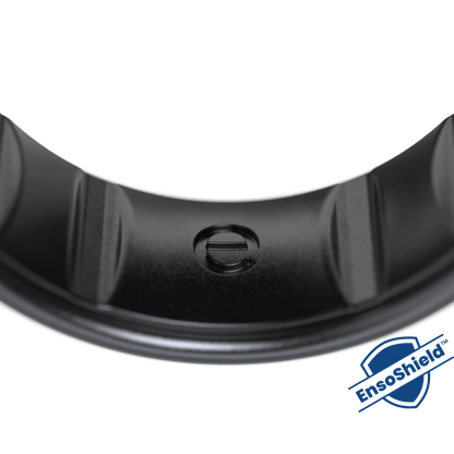 Elements Luxe Classic Silicone Ring - Black Platinum