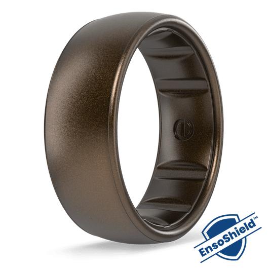 Elements Luxe Classic Silicone Ring - Meteorite
