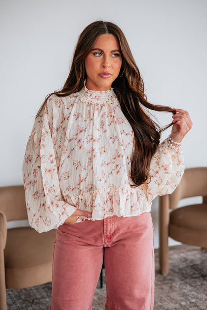 Elowen Floral Top