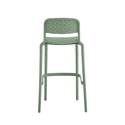 Em Weave Bar Stool Fennel Green