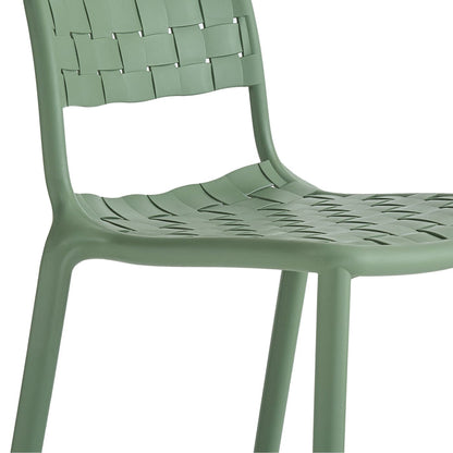 Em Weave Bar Stool Fennel Green