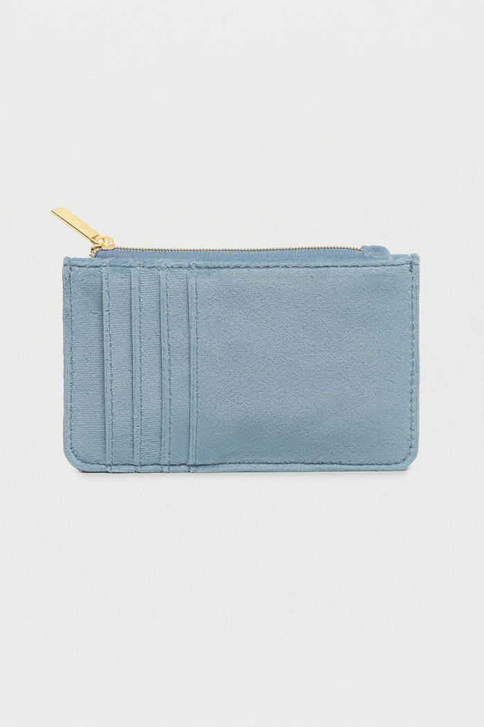 Embroidered Daisy Card Purse