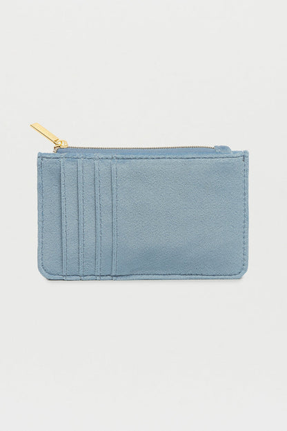 Embroidered Daisy Card Purse