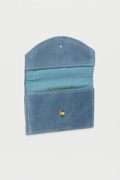 Embroidered Daisy Envelope Card Holder